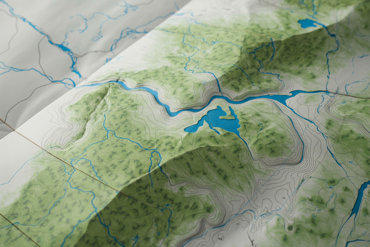 a photograph of a detailed topographic m_sjNiWW29SM23s5 VqjUmbg_zGpzLQyaR CJvP306O9TxA